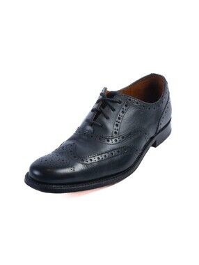 Grenson Black Wingtip Oxford Shoes 5.5 34866